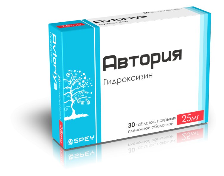 АВТОРИЯ 25мг 30 табл.